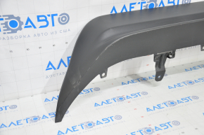 Rear bumper lip central Toyota Prius 50 16-18 structure, dented, scratches, fasteners torn
