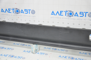 Rear bumper lip central Toyota Prius 50 16-18 structure, dented, scratches, fasteners torn