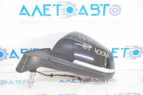 Left side mirror BMW i3 14-20 3+2 pins, heated, turn signal, black, seal dried out