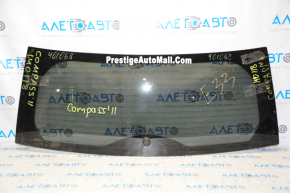 Rear glass of the tailgate Jeep Compass 11-16 tinted, heating defect