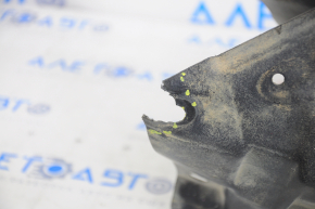 Front right mudguard Lexus RX350 RX450h 10-12 pre-restoration, lower plastic, dented, fastening torn