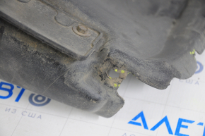 Front right mudguard Lexus RX350 RX450h 10-12 pre-restoration, lower plastic, dented, fastening torn