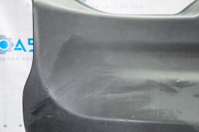 Lower tailgate trim Nissan Rogue 14-20 black, scratches rubbed off