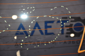 Rear glass of the trunk door Dodge Journey 11 - tinted, scratches