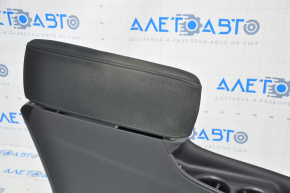 Central console armrest and cup holders Toyota Prius 50 16-20 black cloth, armrest for cleaning