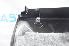 Jeep Compass 11-16 black tailgate trim, scratches, crack, broken fastener