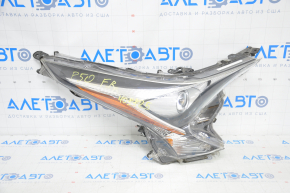 Headlight front right Toyota Prius 50 16-18 bare, sand, varnish peeled off