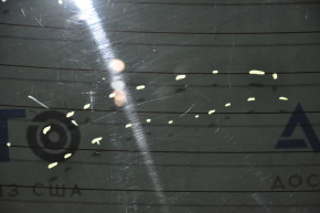 Rear glass of the trunk door Chevrolet Equinox 10-17 tinted, scratches