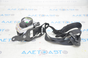 Passenger seat belt BMW i3 14-20 black, dry cleanable
