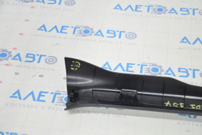 Door sill trim front left Toyota Prius 50 16-22 black, broken latch, worn