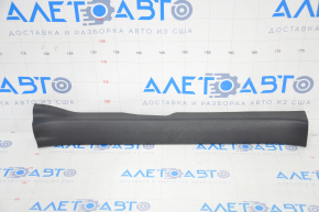 Door sill trim front right Toyota Prius 50 16-22 black, worn