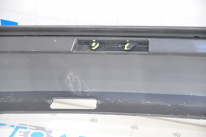 Roof trim right outer BMW i3 14-20 with molding and fasteners, graphite, broken fasteners, tear