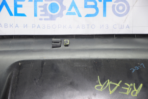 VW Passat B7 12-15 USA trunk lid trim, black, scratches, broken fastener, without plugs