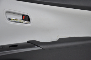 Door trim card front right Toyota Prius 50 16-22 black with gray insert, for cleaning