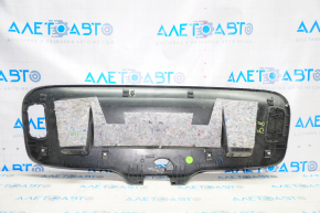 Trunk lid trim VW Passat b8 16-19 USA black, broken fastener, without plug, scratches