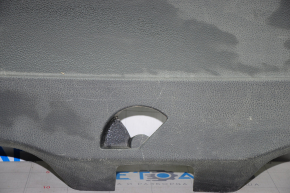 Trunk lid trim VW Passat b8 16-19 USA black, broken fastener, without plug, scratches