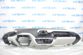 Torpedo front panel with AIRBAG BMW i3 14-21 gray