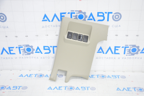 Driver's knee pad Toyota Prius V 12-17 beige, plastic turned white