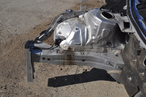 Front right quarter Toyota Prius 50 16-22 silver, on the body