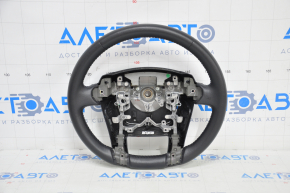 Naked steering wheel Toyota Prius V 12-17 leather