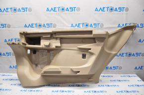 Right arch trim Nissan Rogue 14-20 beige under 2 rows, rubbed