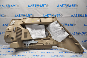 Right arch trim Nissan Rogue 14-20 beige under 2 rows, rubbed