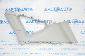 Rear pillar trim right Toyota Prius V 12-17 gray, worn, plastic turned white