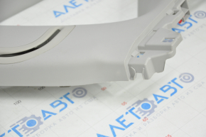 Rear pillar trim right Toyota Prius V 12-17 gray, worn, plastic turned white