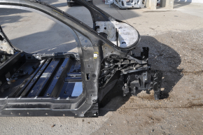 BMW i3 14-20 body assembled with frame, varnish on roof swelled