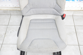 Passenger seat BMW i3 14-20 without airbag, combined gray, mechanical, heated, chemically treated