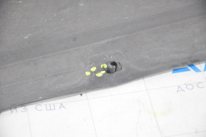 Right threshold BMW i3 14-20 complete, black, torn, cracked fastener, scratches
