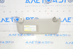 Left visor Toyota Prius V 12-17 gray, for cleaning