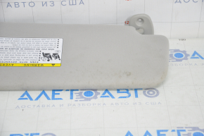 Left visor Toyota Prius V 12-17 gray, for cleaning