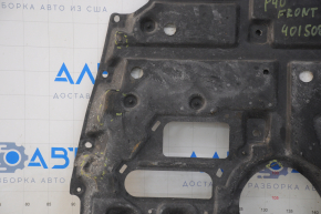 Central engine protection Toyota Prius V 12-17 is worn, dented