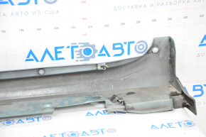 Right threshold Toyota Prius V 12-17 green, fastening torn, sawed from below