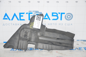 Right radiator deflector for Toyota Prius 30 10-11 pre-restoration, broken mount