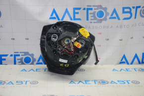Airbag in the steering wheel of the driver's side of the VW Passat B7 12-15 USA, shot