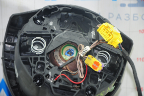 Airbag in the steering wheel of the driver's side of the VW Passat B7 12-15 USA, shot