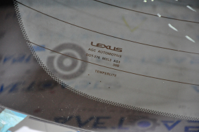 Rear window of the Lexus RX350 RX450h trunk door, 10-15 tinted, scratches