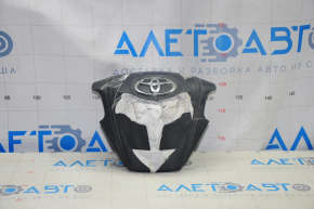 Airbag in the steering wheel driver Toyota Highlander 14-19 shot, fused chips, chrome climbed