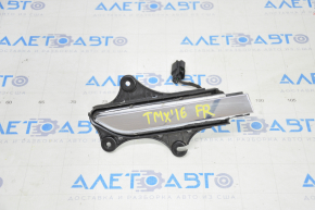 Door handle outer front right Tesla Model X 16-21 chrome, scratches