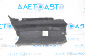 Rear Left Side Member Trim Tesla Model S 12-20 Type 3, Black