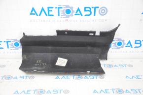 Rear right side member trim Tesla Model S 12-20 type 3, black