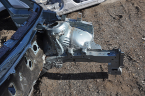 Front left quarter Toyota Prius V 12-17 green on the body