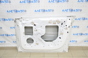 Door bare front right Tesla Model X 16-21 white PPSW, butts