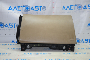 Glove box, glove compartment Cadillac CTS 14 - brown, broken crepe, scratches