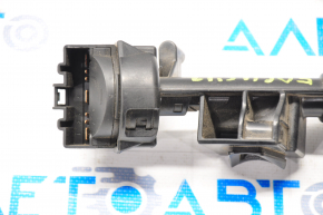 ECU engine computer with key Ford Focus mk3 11-18 2.0 with ignition switch, with ignition switch contact group, with immobilizer unit D7520013-18D, key is erased