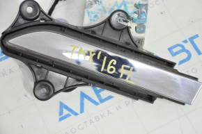 Door handle outer front left Tesla Model X 16-21 chrome, scratches