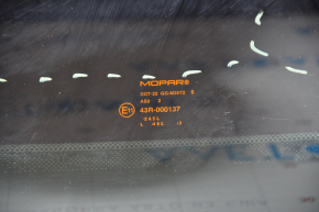 Rear glass Dodge Dart 13-16 tinted, scuffs, scratches, contact unsoldered