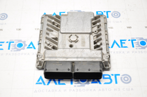 ECU engine computer with key VW Passat b7 12-15 USA 1.8T with ignition switch, instrument cluster, steering column switch, steering wheel cable